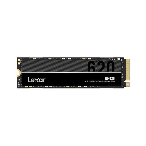 Lexar NM620/256GB/SSD/M.2 NVMe/Čierna/5R
