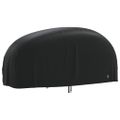 vidaXL Kryt na motocykel čierny 220x95x110 cm 210D oxford