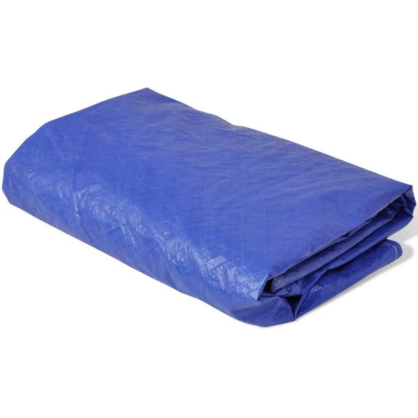 vidaXL Kruhová krycia plachta na bazén z PE, 540 cm, 90 g/m²