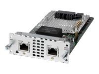 Cisco štvrtej generácie Multi-flex Trunk Voice/Channelized Data T1/E1 modul - rozširujúci modul - T1/E1 x 2 - T-1/E-1 - pre Cisco 4451-X; Integrated Services Router 4321, 4331, 4351, 4431