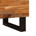 vidaXL Skriňa na posteľ Hnedá 50 x 33 x 62 cm Masívne mango drevo