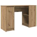 vidaXL Stôl dub artisan 120x42x76 cm kompozitné drevo
