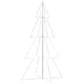 vidaXL Vianočný stromček, kužeľ, 360 LED, dovnútra aj von 143x250 cm