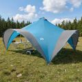 vidaXL Párty stan Modrá 500 x 500 x 350 cm Polyester a oceľ