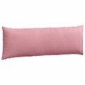 vidaXL Vankúše na pohovku 2 pcs Ružová 120 x 40 cm Kordúrová tkanina