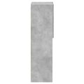 vidaXL TV skrinky s LED svetlami 2 ks betónovo sivé 30,5x30x102 cm
