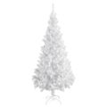 vidaXL Osvetlený umelý vianočný stromček+gule 180 cm, 620 vetvičiek