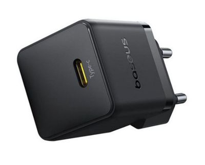 Baseus Rýchlonabíjačka do siete Palm 30W USB-C PD QC 3.0 čierna