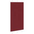 vidaXL Plisovaná roleta bordová červená 110x200 cm šírka látky 109,4 cm polyester