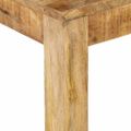 vidaXL Konferenčný stolík z mangovníkového dreva 80x80x40 cm