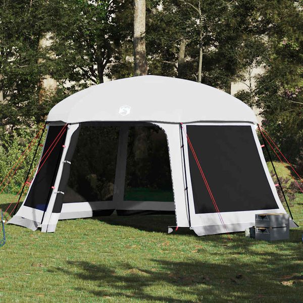 VidaXL Stan pri bazéne s odnímateľnými stenami zo sieťoviny 512x458 cm