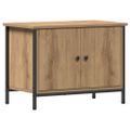 vidaXL TV skrinka 60 x 35 x 45 cm Remeselný dub Kompozitné drevo