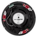 Fonestar Vestavný bezrámový reproduktor 20 W/8ohm, 6,5", 110 Hz–20 kHz, otvor 175 mm, hl 35 mm, ABS, bílý stropní reproduktor, 6", 15 W RMS, 8 ?, IP-44, nízkoohmový, hliníková mrížka, podhledová montáž