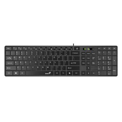 GENIUS Slimstar 126, USB Klávesnica čierna CZ/SK