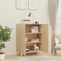 vidaXL Komoda dub sonoma 70x34x90 cm spracované drevo