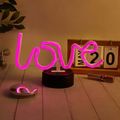 MANTA LOVE II, LED Neon plexi dekorácia