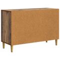 vidaXL Servírovacia skriňa Staré drevo 89 x 34,5 x 60 cm