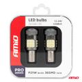 LED BUBLS CANBUS PRO series 1156 BA15S P21W R10W R5W 36x3030 SMD FAN White 12V/24V AMIO-03722