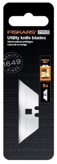 Fiskars, CarboMax břity pre univerzálny nôž, 5 ks