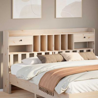vidaXL Čelo postele s úložným priestorom 180 cm borovica