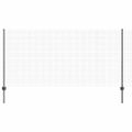 vidaXL Zvarené pletivo s podperami 10 x 1,2 m PVC potiahnutá oceľ Sivá