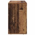 vidaXL Servírovacia skriňa ELST Staré drevo 80,5 x 35 x 59 cm