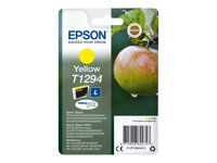 Veľkosť L - žltá - originálna - blister s RF / akustickým alarmom - atramentová cartridža - pre Stylus SX230, SX235, SX430, SX438; WorkForce WF-3010, 3520, 3530, 3540, 7015, 7515, 7525