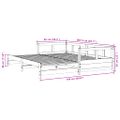 vidaXL Denná posteľ s matracom 80x200 cm masívna borovica
