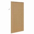vidaXL Roleta Hnedá 100 x 220 cm Bambus
