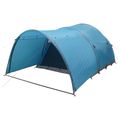 vidaXL Tunelový stan 370 x 275 x 210 cm Modrá Polyester a oceľ