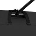 vidaXL Kempingové ležadlo 180x60x19 cm, látka oxford, oceľ, čierne