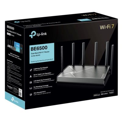 TP-Link Archer BE400 BE6500 Wi-Fi 7 Router