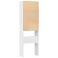 VidaXL Skrinka na práčku Biela 64x24x190 cm Engineered Wood