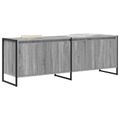 vidaXL TV skrinka 140 x 36 x 49.5 cm Sivý Sonoma Kompozitné drevo