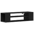 vidaXL TV skrinka 100 x 30 x 26,5 cm Čierny dub Kompozitné drevo