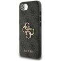 Guess HC 4G PU Big Logo puzdro pre iPhone 16e Black