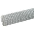 vidaXL Drôtené pletivo, pozinkovaná oceľ 10x0,5 m, strieborné