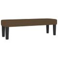 vidaXL Boxspring posteľ s matracom tmavohnedá 160x200 cm látka