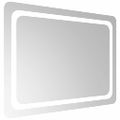 vidaXL LED kúpeľňové zrkadlo 80x60 cm