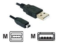 Kábel USB - mini-USB Type B (M) do USB (M) - 1.5 m