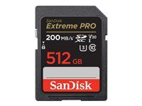 Pamäťová karta flash - 512 GB - Video Class V30 / UHS-I U3 / Class10 - SDXC UHS-I