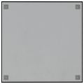 vidaXL Nástenná magnetická tabuľa čierna 60x60 cm tvrdené sklo