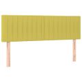 vidaXL Boxspring posteľ s matracom zelená 140x190 cm látka