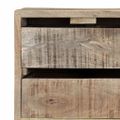 vidaXL Komoda 140x30x60 cm masívne mangovníkové drevo