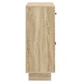 vidaXL Servírovacia skriňa Dub sonoma 66 x 34,5 x 90 cm