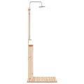 vidaXL Externá sprcha 206 cm Prírodná