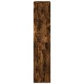 vidaXL Deliaca stena dymový dub 100x33x155,5 cm kompozitné drevo