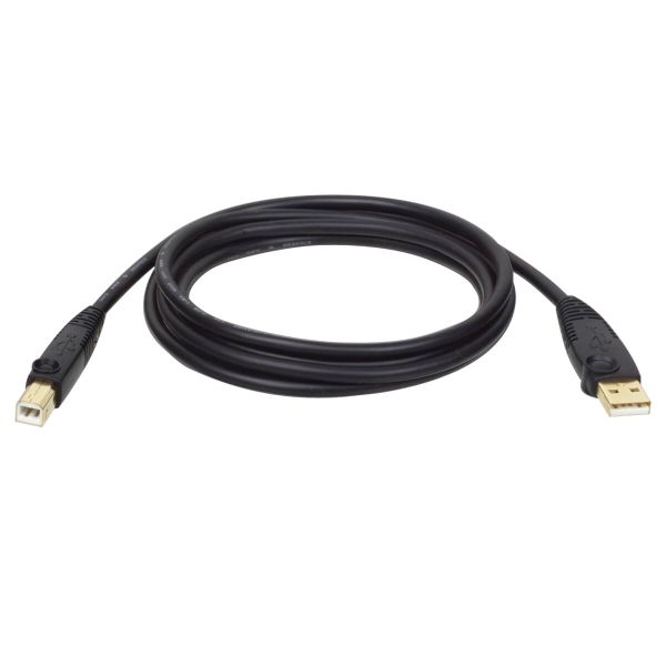 Kábel USB-A/USB-B (Samec/Samec), USB 2.0, 3.05m