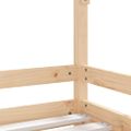 vidaXL Rám detskej postele 90x190 cm masívna borovica