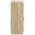 vidaXL Servírovacia skriňa so zásuvkou Dub sonoma 66 x 34,5 x 87 cm